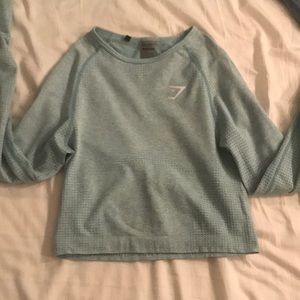 Long sleeve Gymshark crop top